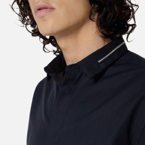 The Kooples Slim-Fit Zip-Collar Dress Shirt